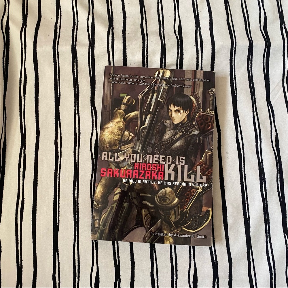 All You Need Is Kill Paperback Book (Novel)